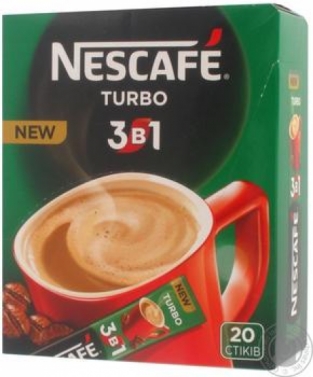 Nescafé Instant 3in1 Turbo Koffie